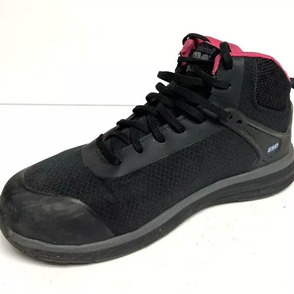 Timberland Pro Womens Drivetrain Comp Toe Work Boot Black Size 9 M - Picture 2 of 6